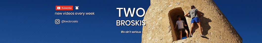 Two Broskis رمز قناة اليوتيوب