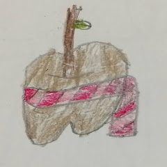 道にマフラーをまく。