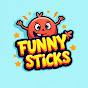The funny sticks logo