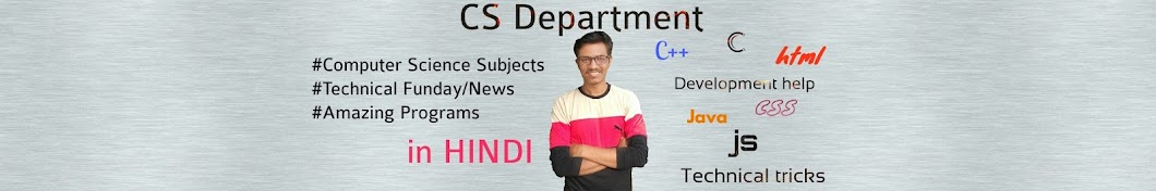 CS Department YouTube channel avatar