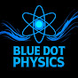 blue dot physics 🔵  logo