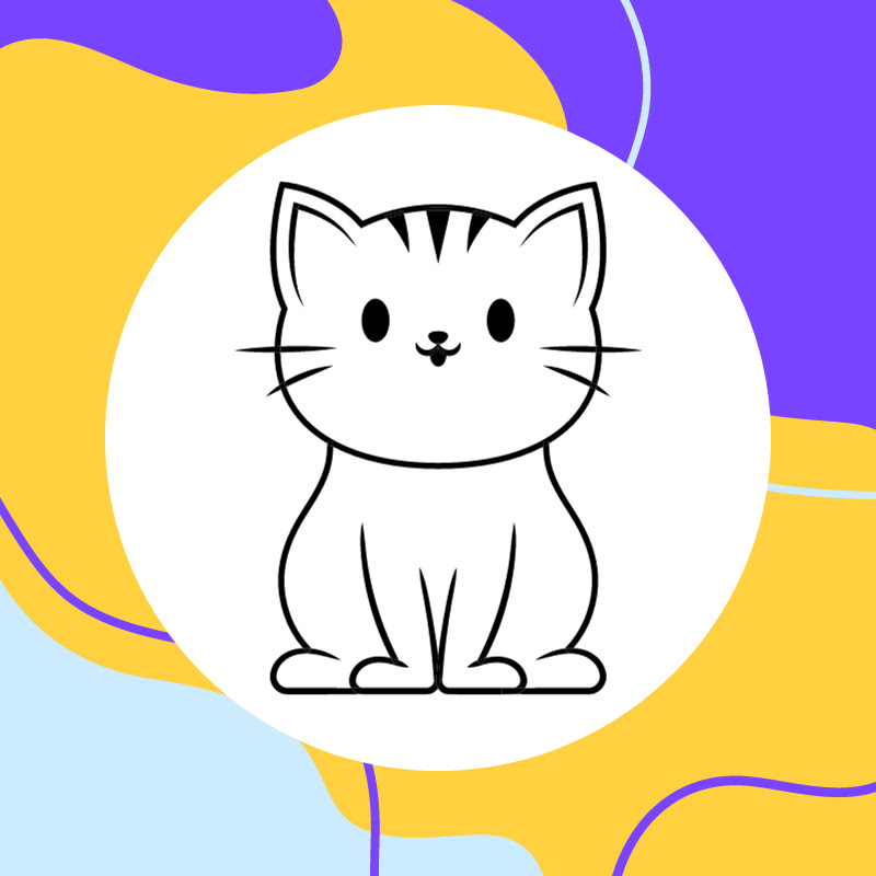 智慧貓 - Wisdom Cat Logo