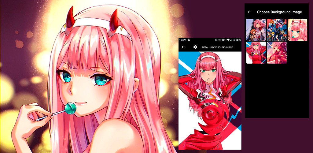 Zero Two Anime 4k Darling Live Wallpaper Apk For Android Lucky Baby Design