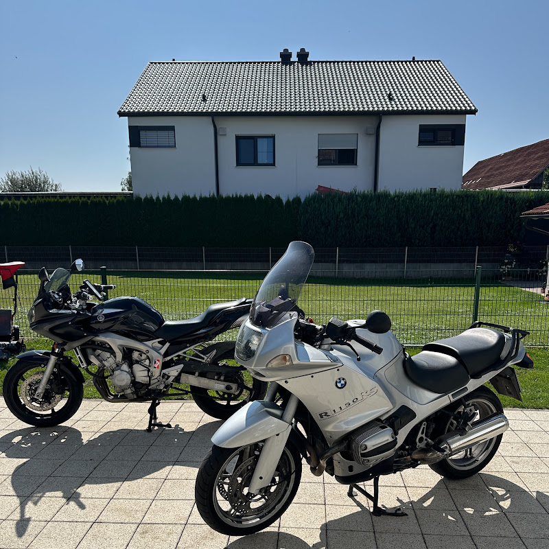 Motorrad traveling vlogging icon
