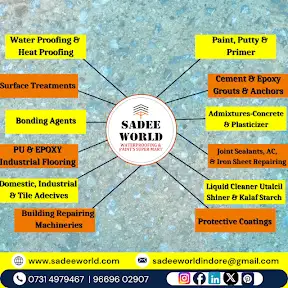  Sadee World Waterproofing & paints YouTube channel