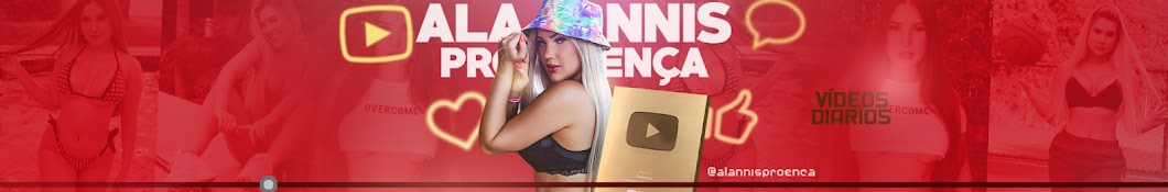 Alannis ProenÃ§a YouTube channel avatar
