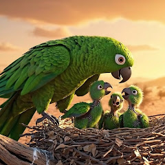 Parrot Ringncek Animation 