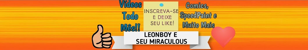 LeonBoy e Seu Miraculous Avatar de canal de YouTube