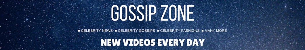 GOSSIP ZONE Avatar canale YouTube 