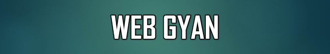 Web Gyan यूट्यूब चैनल अवतार