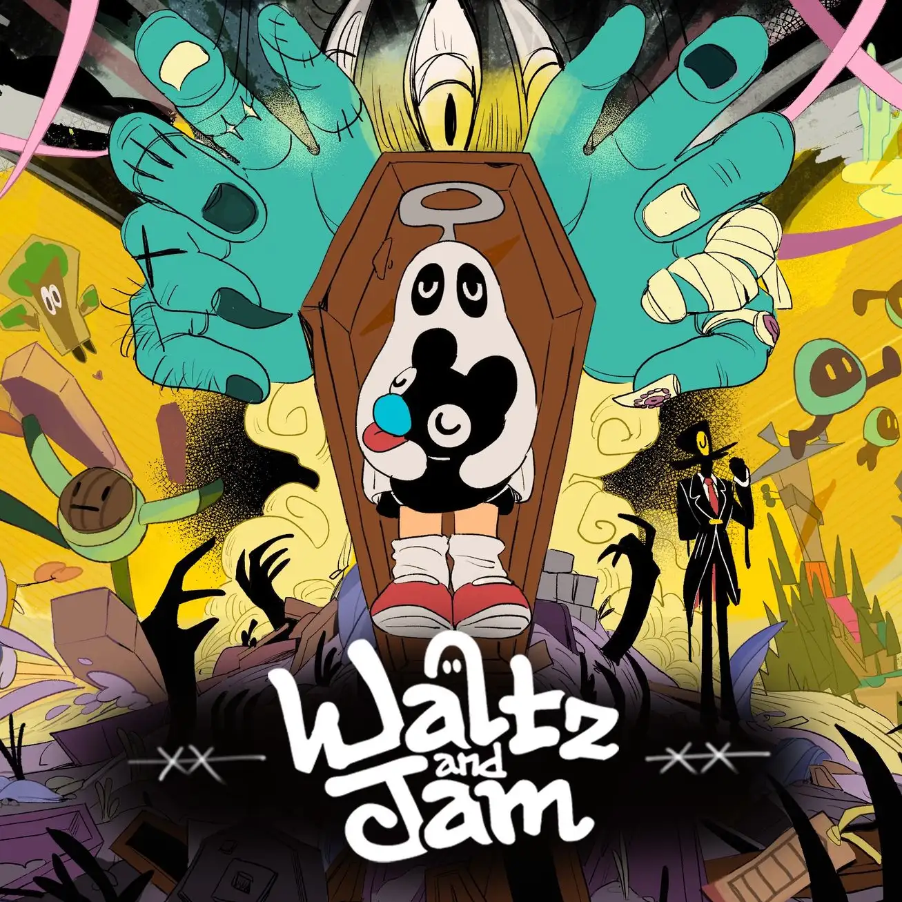 News: Waltz and Jam mostra un nuovo gameplay: avventura 3D disegnata a mano tra fantasmi, enigmi e boss 👻🐶