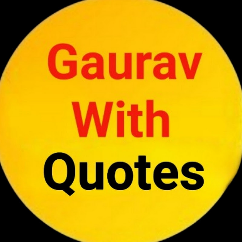 Gaurav With Quotes 