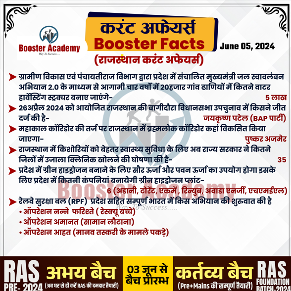 Post from Booster Academy RAS