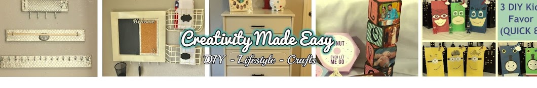 Creativity Made Easy YouTube kanalı avatarı