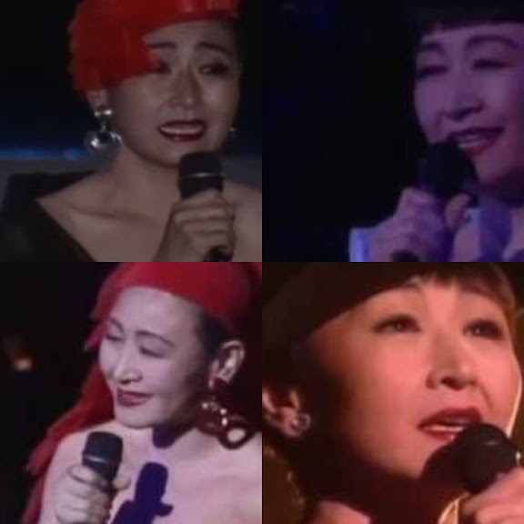 加藤登美子、【夢もいざよう紅桜　しのぶ想いをふりそでに　京都先斗町にて】 Tokiko Kato