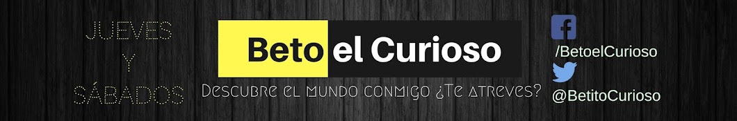 Beto el Curioso YouTube channel avatar