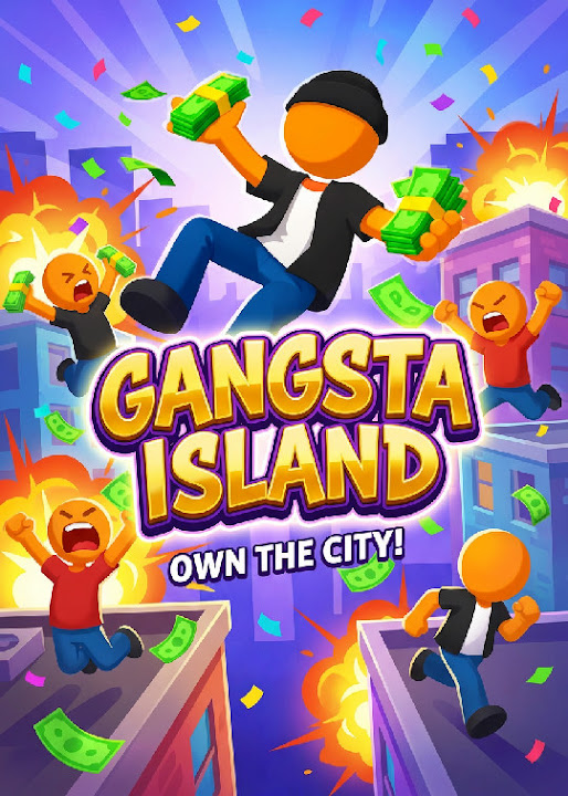 Gangsta Island — cover art