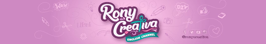 Ronycreativa English Channel YouTube channel avatar