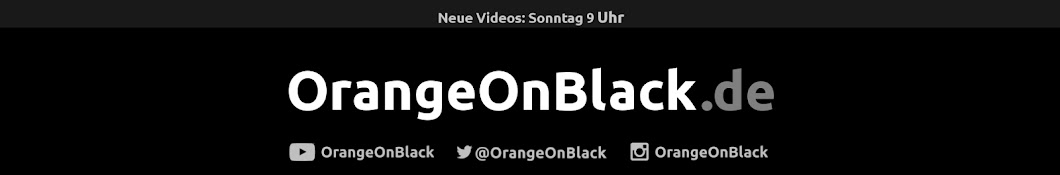 OrangeOnBlack Awatar kanału YouTube