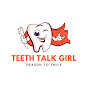 Teeth talk girl logo