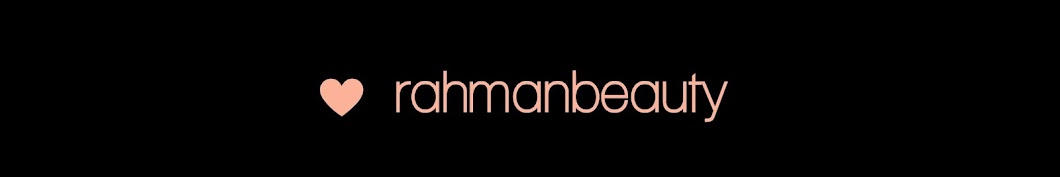 rahmanbeauty YouTube channel avatar