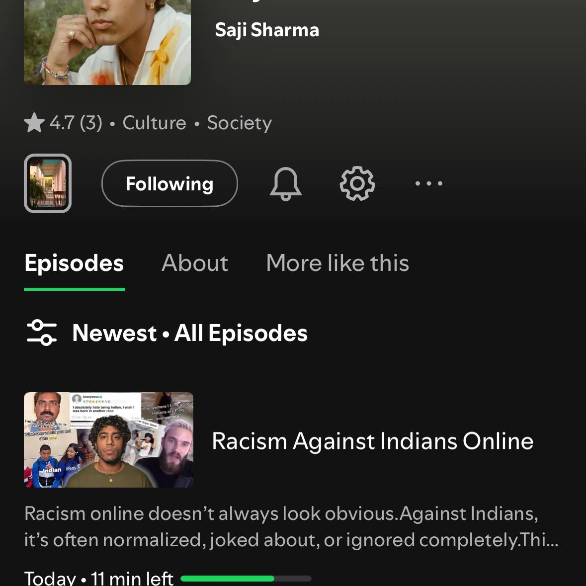 Post from Saji Sharma