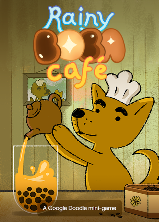 Rainy Boba Cafe — cover art
