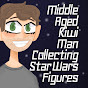 Middle Aged Kiwi Man Collecting Star Wars Figures