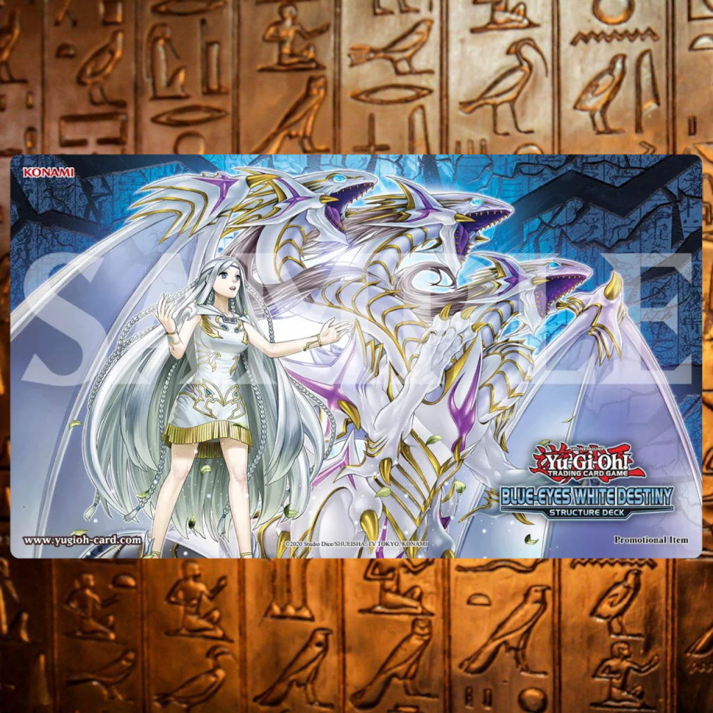遊戯王 公式 プレイマット 粛声なる竜神サフィラ