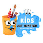 Kids Art Monster