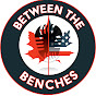 Between the Benches Podcast logo