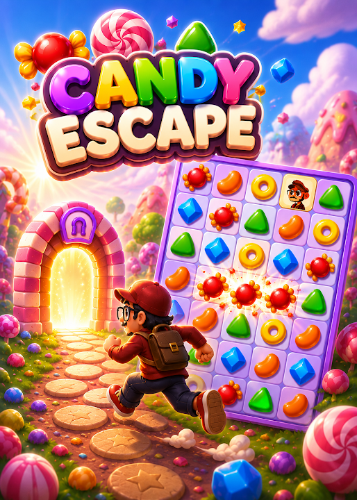 Candy Escape - Match, Burst & Escape — cover art