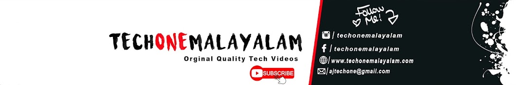 Tech One Malayalam رمز قناة اليوتيوب