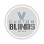 V Custom Blinds logo
