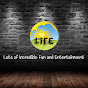 L.I.F.E: Lots of Incredible Fun and Entertainment logo