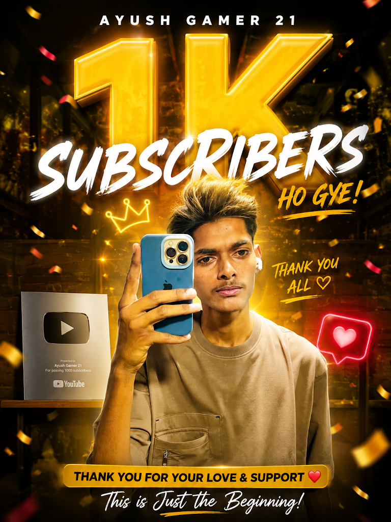 Post from Ayush Gamer 21