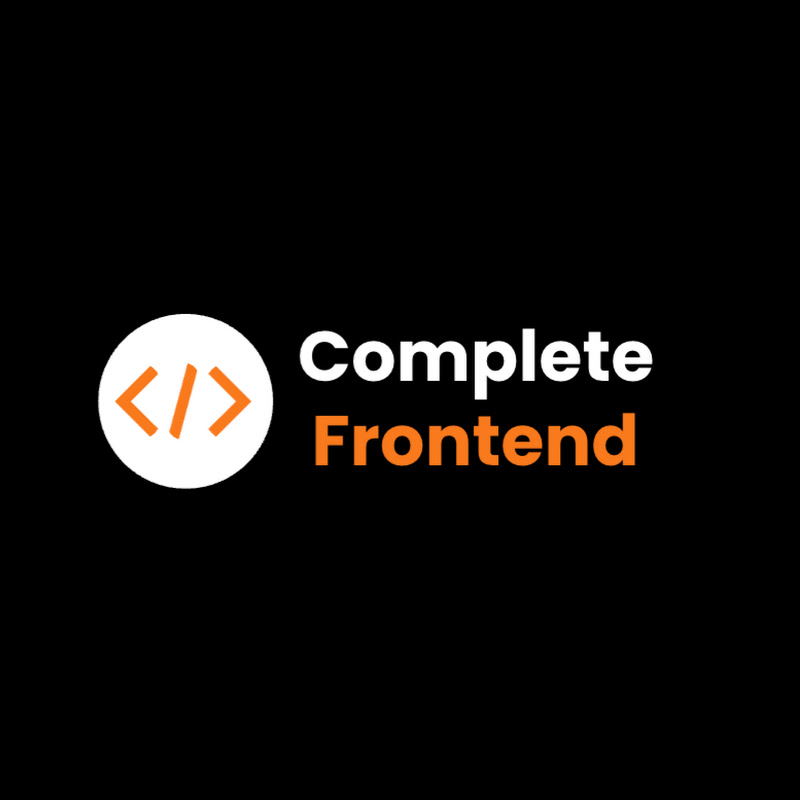CompleteFrontend by Shrikanth