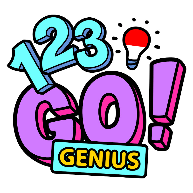 123 GO! Genius Indonesian Logo