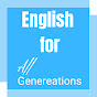 English for All Generations logo