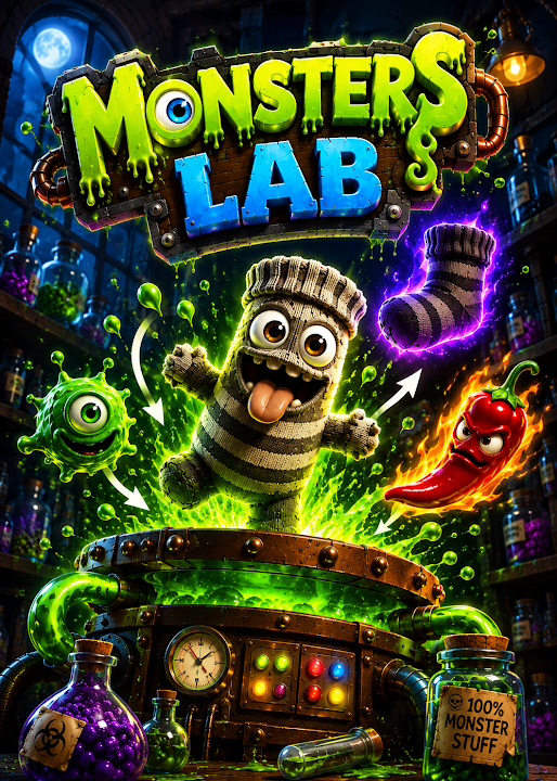 Monsters Lab: Cooking — cover art