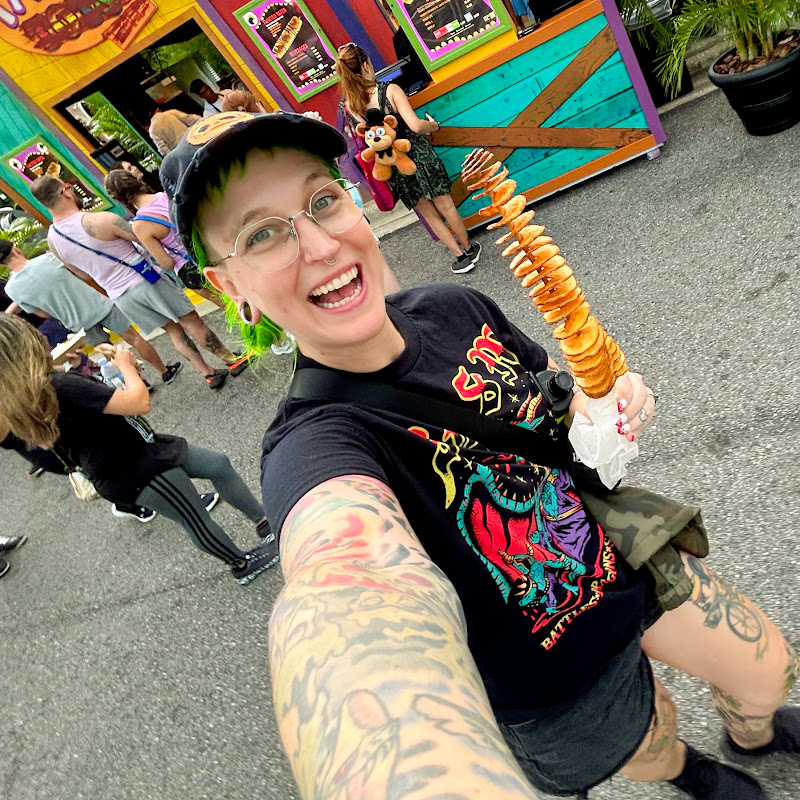 Melissa at Vegan Disney World