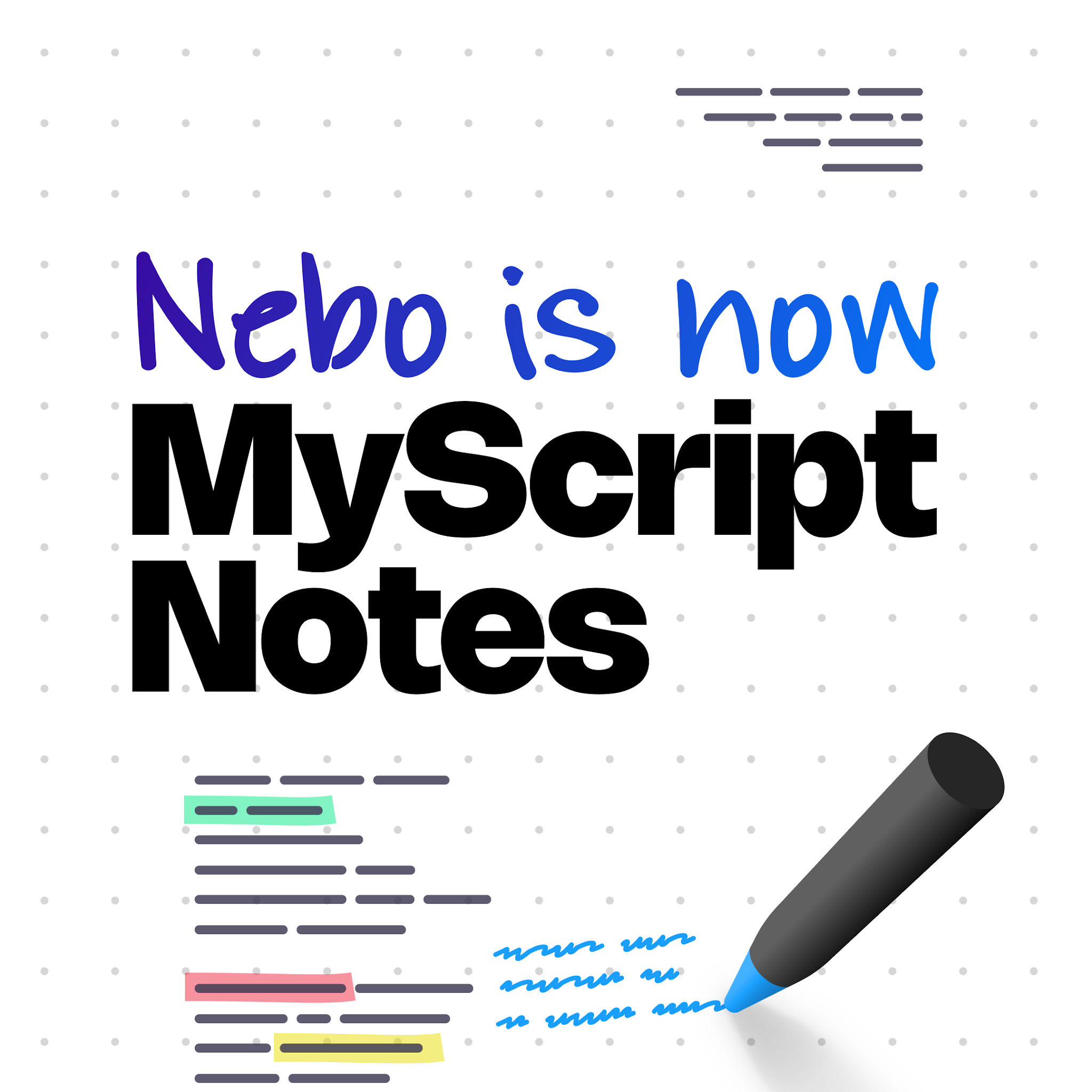 Post from MyScript Notes