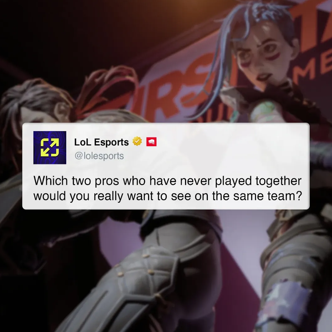 Post from LoL Esports