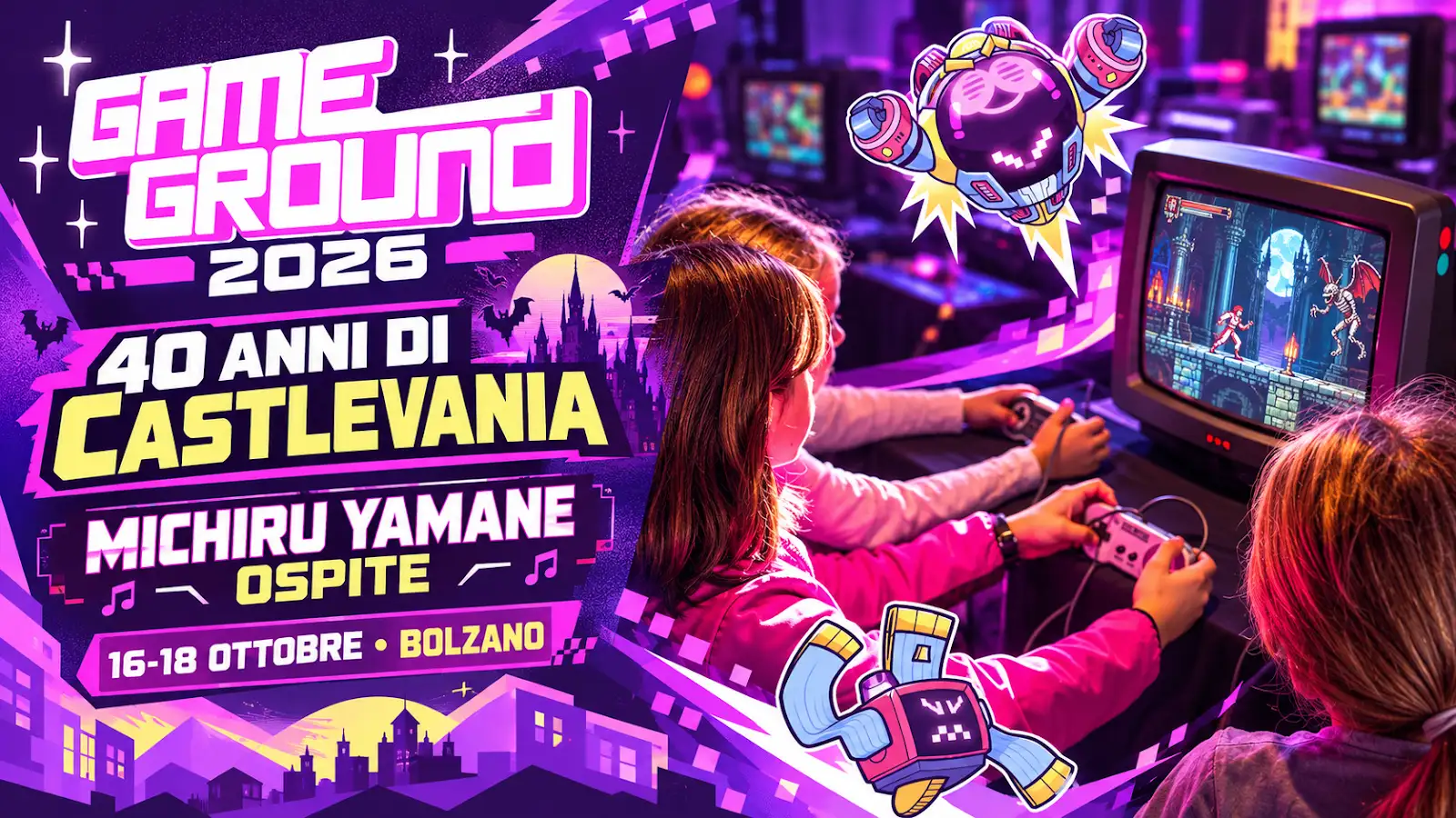 News: Game Ground 2026 celebra i 40 anni di Castlevania con Michiru Yamane ospite d’onore