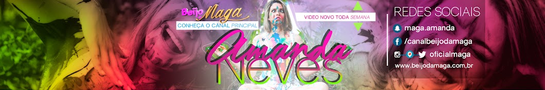 Amanda Neves Avatar canale YouTube 