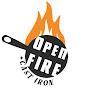 Open Fire + Cast Iron logo