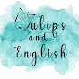 Tulips and English logo