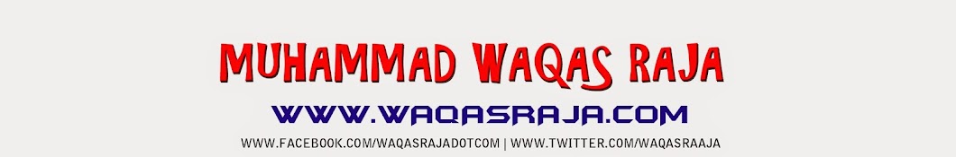 Waqas Raja Avatar channel YouTube 