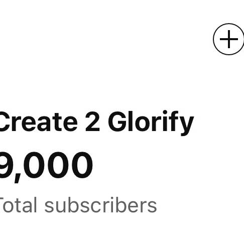Post from Create 2 Glorify