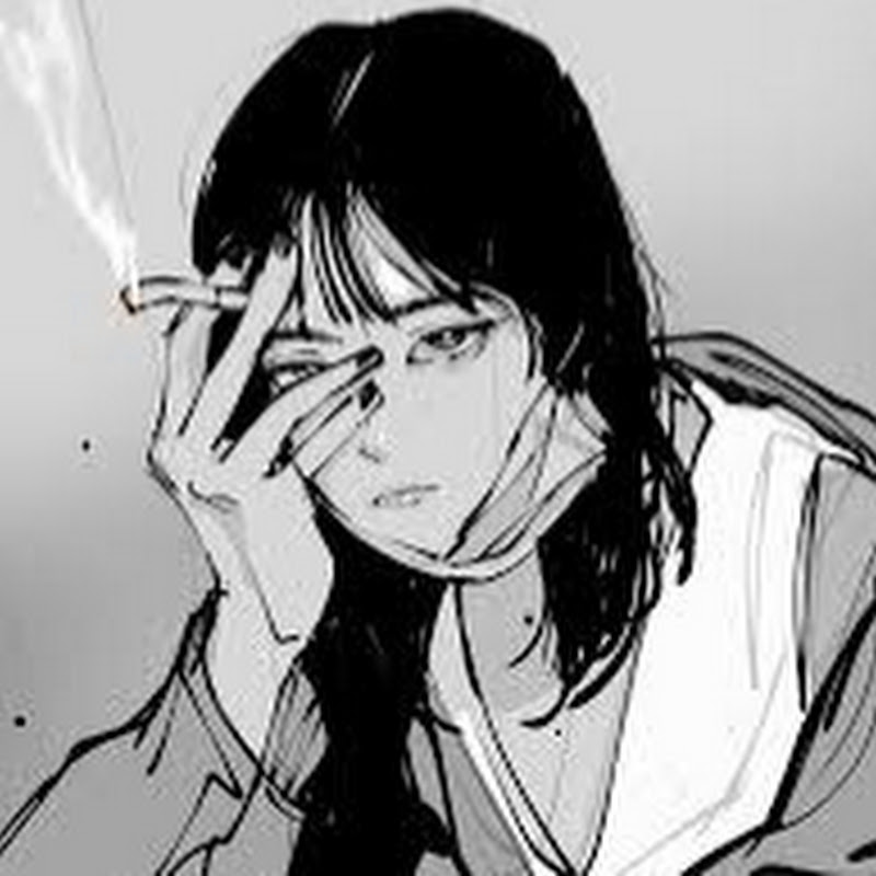 sad girl on a synth